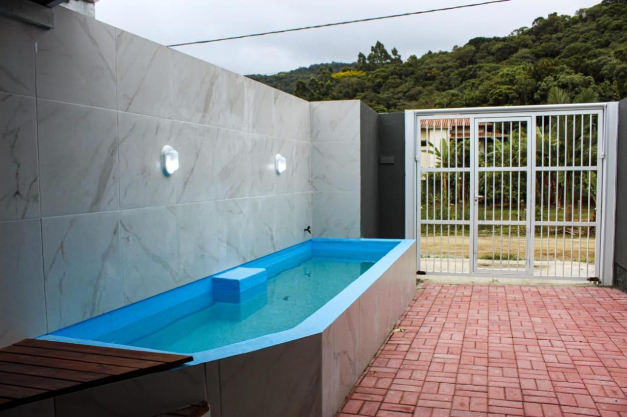 イタペマ Ag - Bruno Klemtz - Casa Individual Com Piscina, Ar, Wi-Fi, Ate 16 Pessoas Bruno Klemtzヴィラ エクステリア 写真